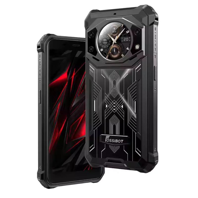 Smartphone FOSSIBOT F101 Pro 10.600mah 21GB 128GB Celular Robusto Powerbank Prova Dágua Resistente NFC